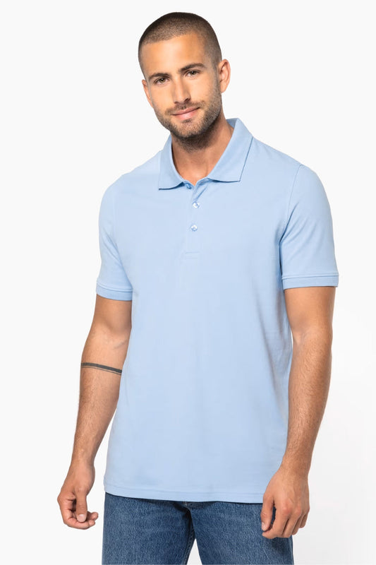 Polo homme professionnel en coton piqué - 180 g/m²