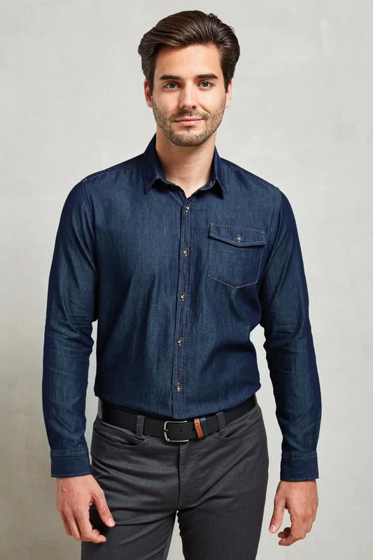 Chemise en denim - Bleu marine / XS