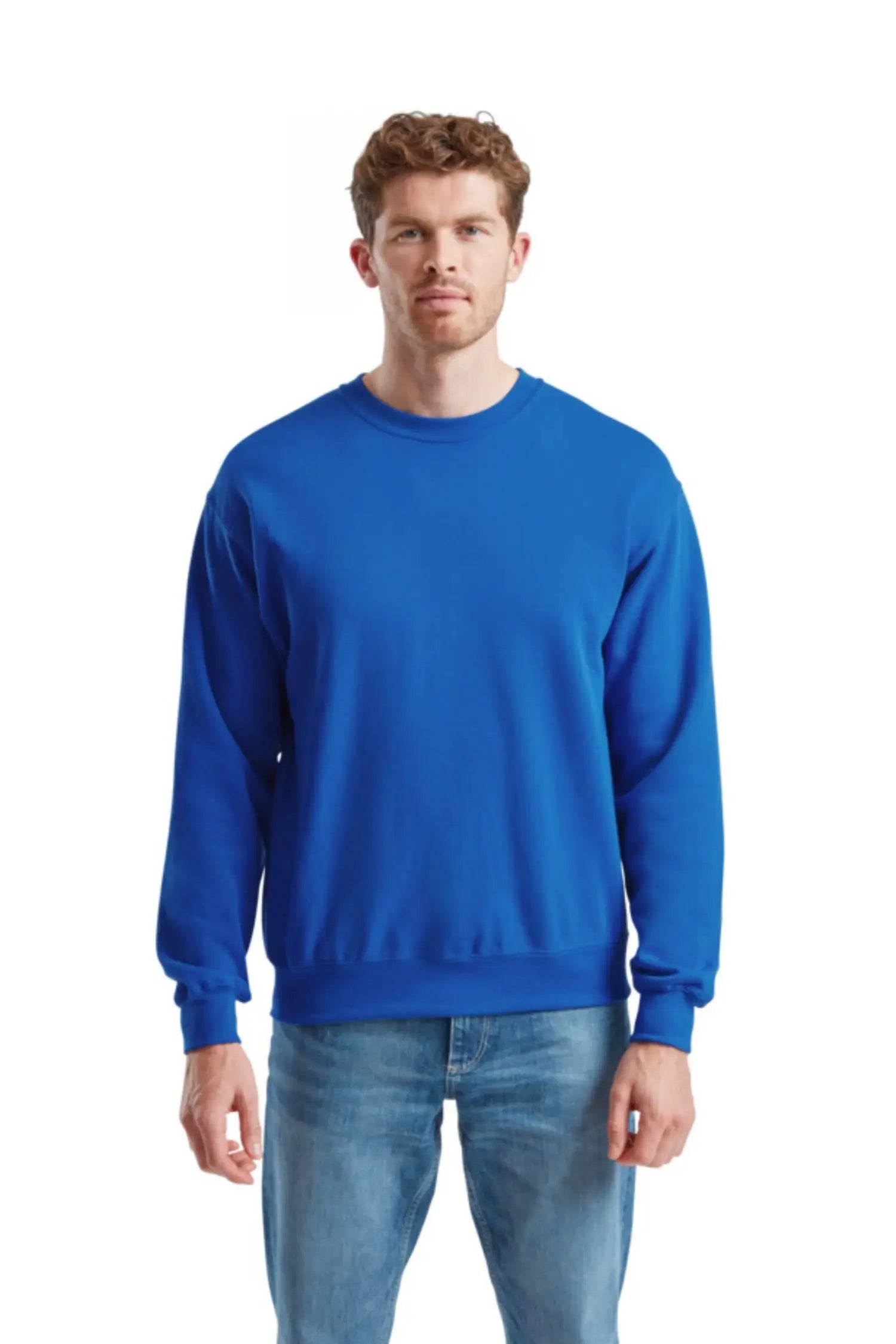 Sweat-shirt Unisex Classic - Fruit of the loom - S / Bleu