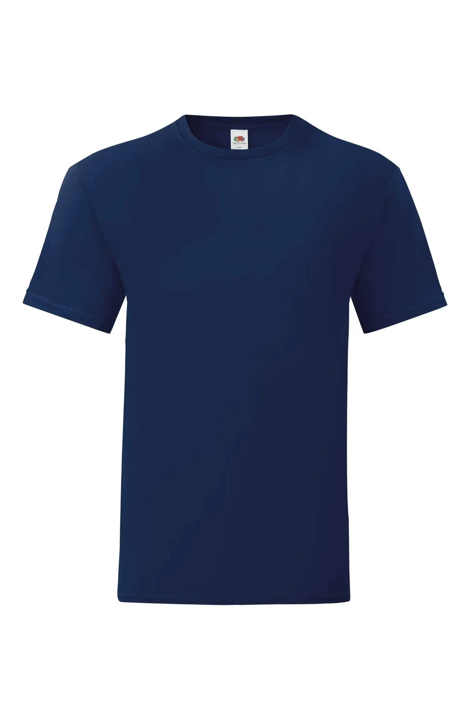 T-shirt Homme - Fruit of the Loom - Iconic - 150 g/m² - Bleu marine / S
