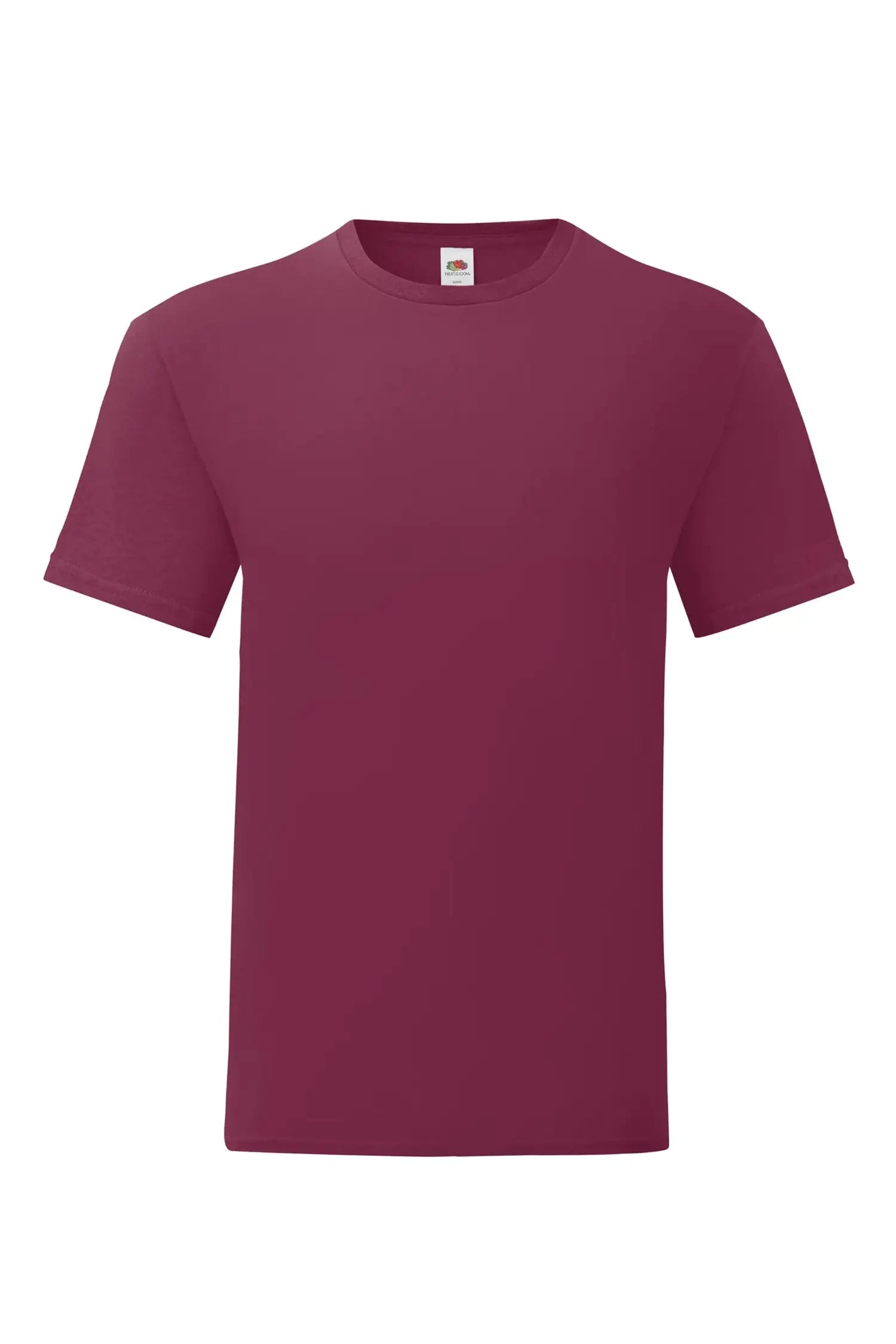 T-shirt Homme - Fruit of the Loom - Iconic - 150 g/m² - Bordeaux / S