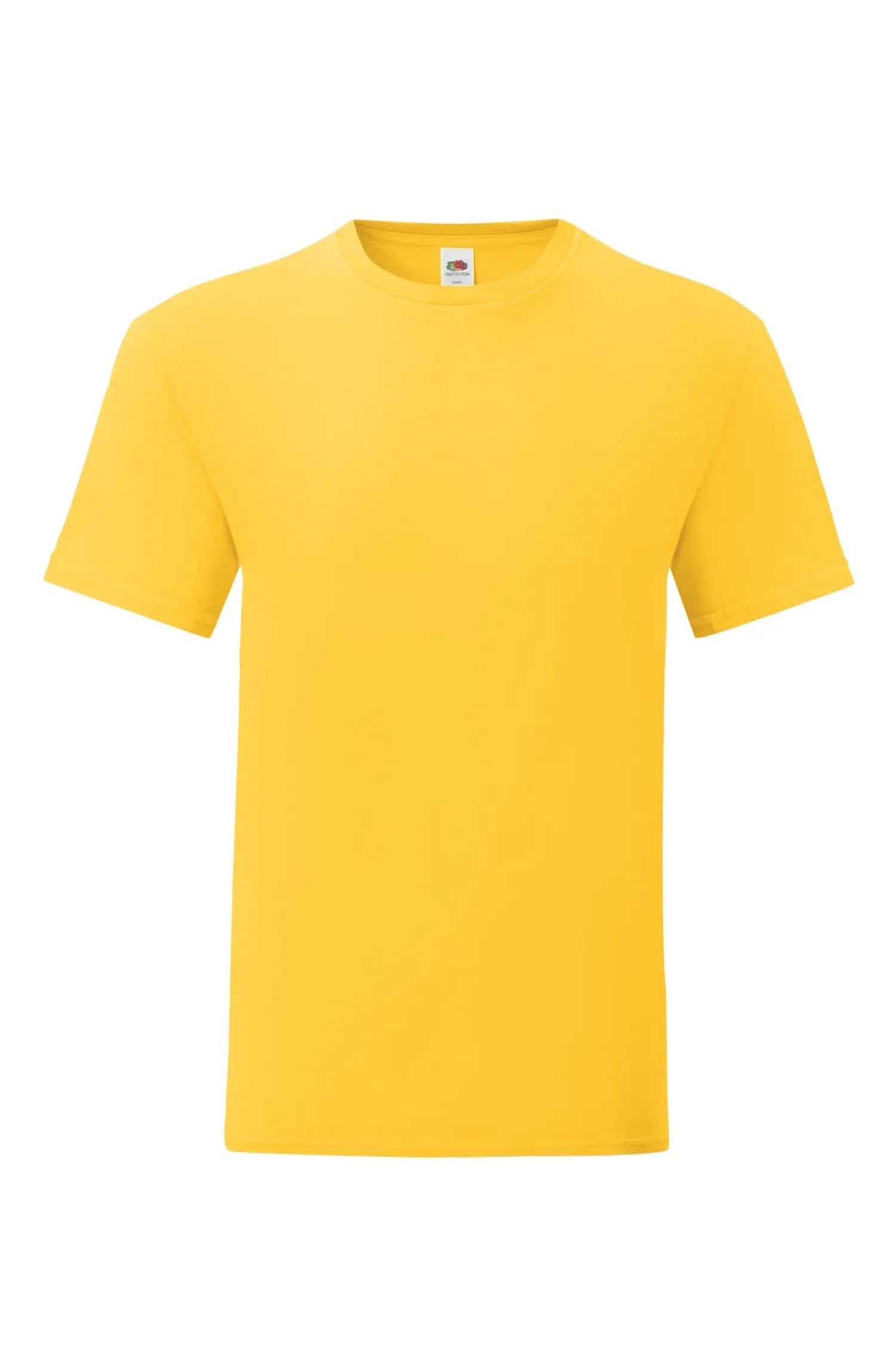 T-shirt Homme - Fruit of the Loom - Iconic - 150 g/m² - Jaune / S