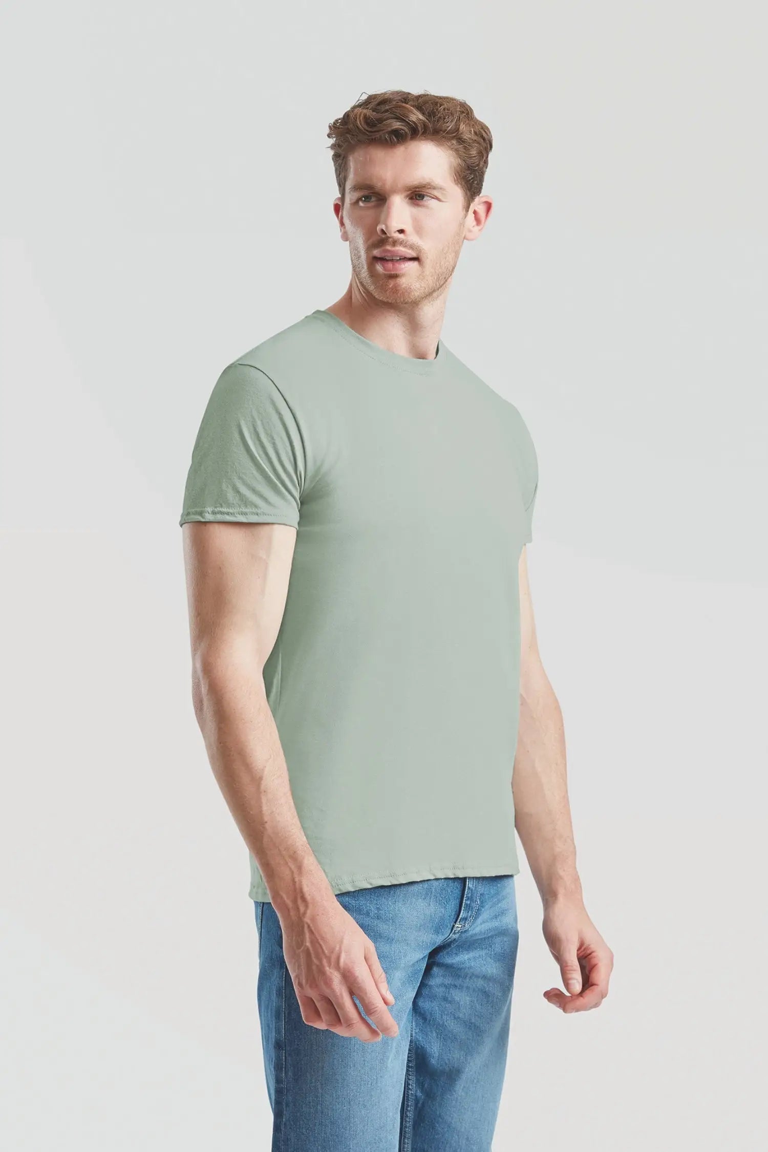 T-shirt Homme - Fruit of the Loom - Iconic - 150 g/m² - Sage / S