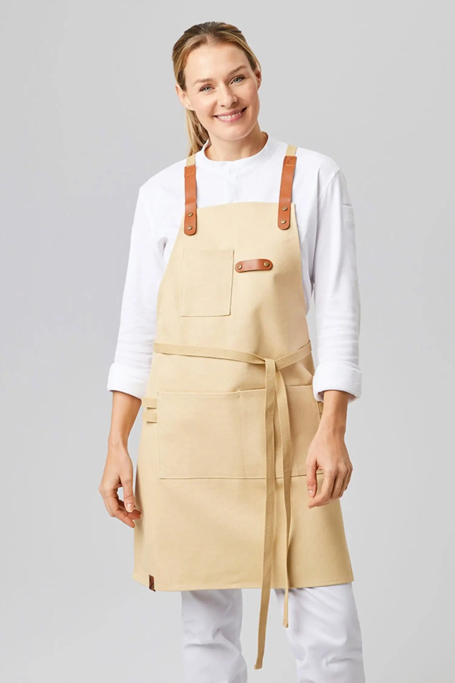 Tablier Cuisine Canvas - Sable