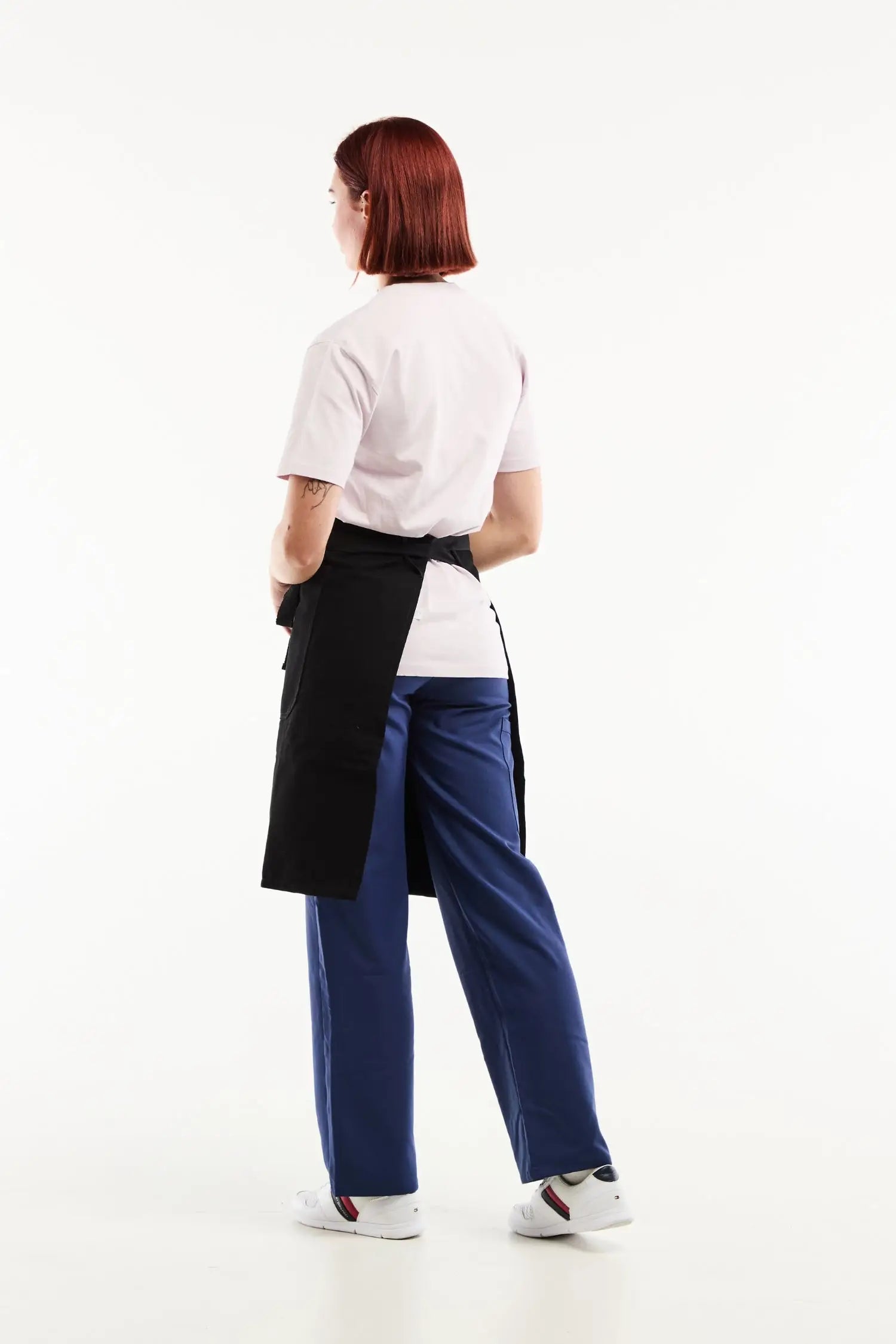 Tablier de cuisine court Flamme – 100% Coton Épais signé Unichef