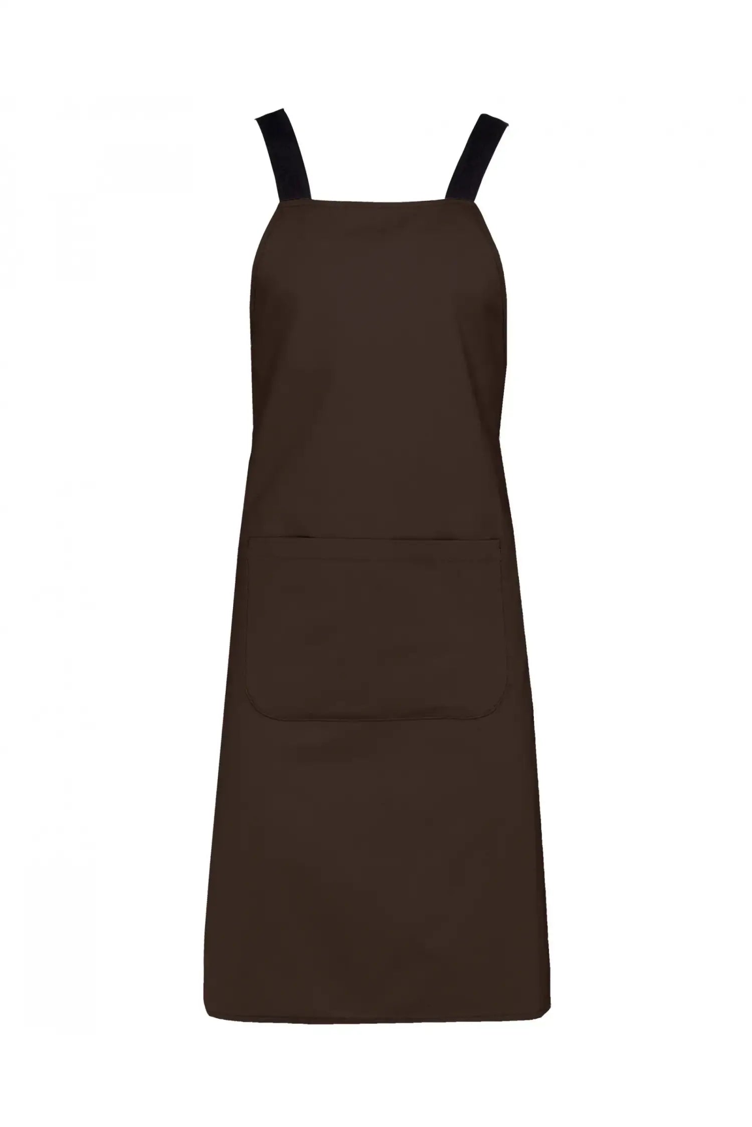 Tablier de cuisine Heavy coton 100% coton Bio - Chocolat