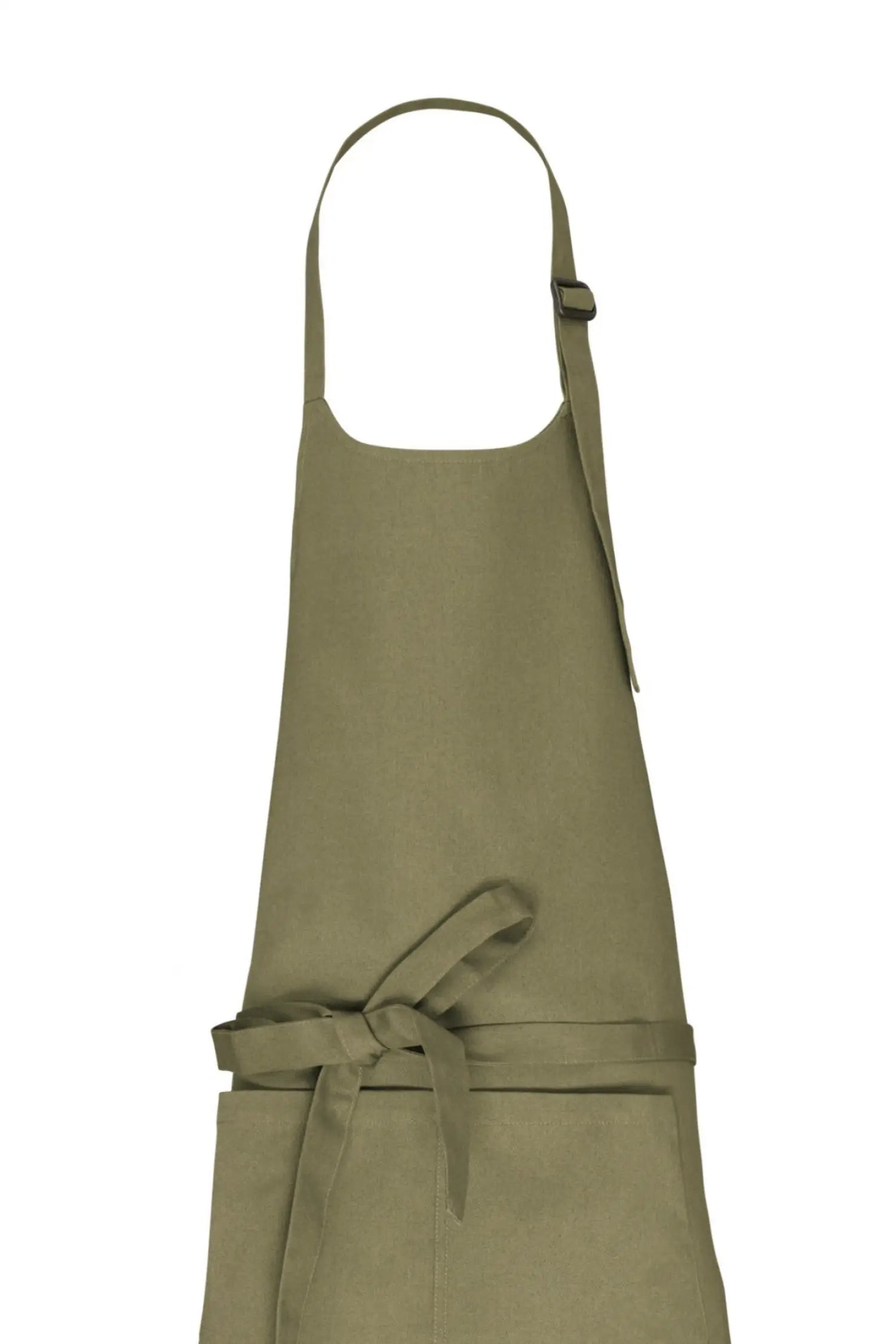 Tablier de cuisine ’L’indispensable’ Personnalisable - Vert olive