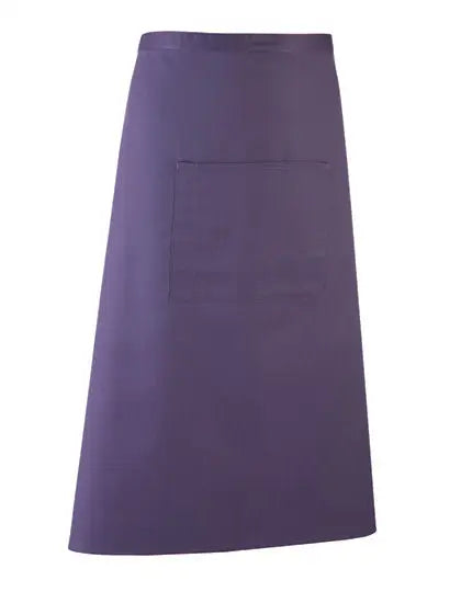 Tablier de cuisine long personnalisé - Joli violet