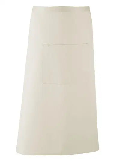 Tablier de cuisine long personnalisé - Natural