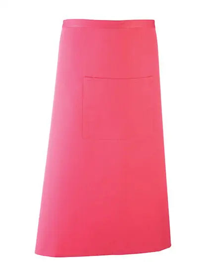 Tablier de cuisine long personnalisé - Rose Fuchsia