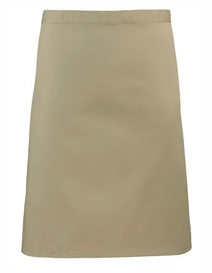 Tablier de cuisine mi-long personnalisé - Kaki