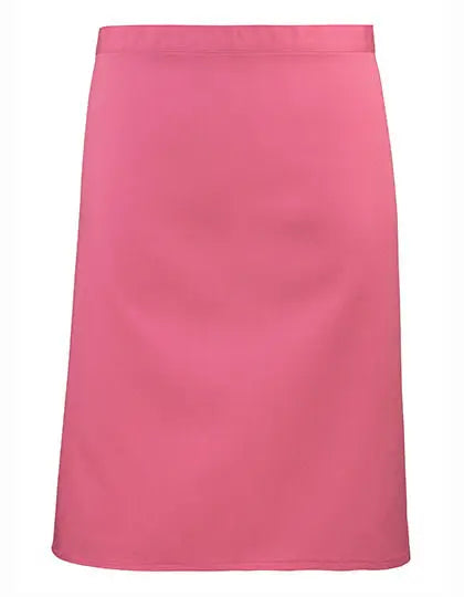 Tablier de cuisine mi-long personnalisé - Rose fuchsia