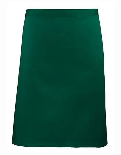 Tablier de cuisine mi-long personnalisé - Vert bouteille