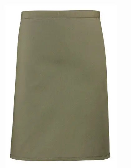 Tablier de cuisine mi-long personnalisé - Vert Olive
