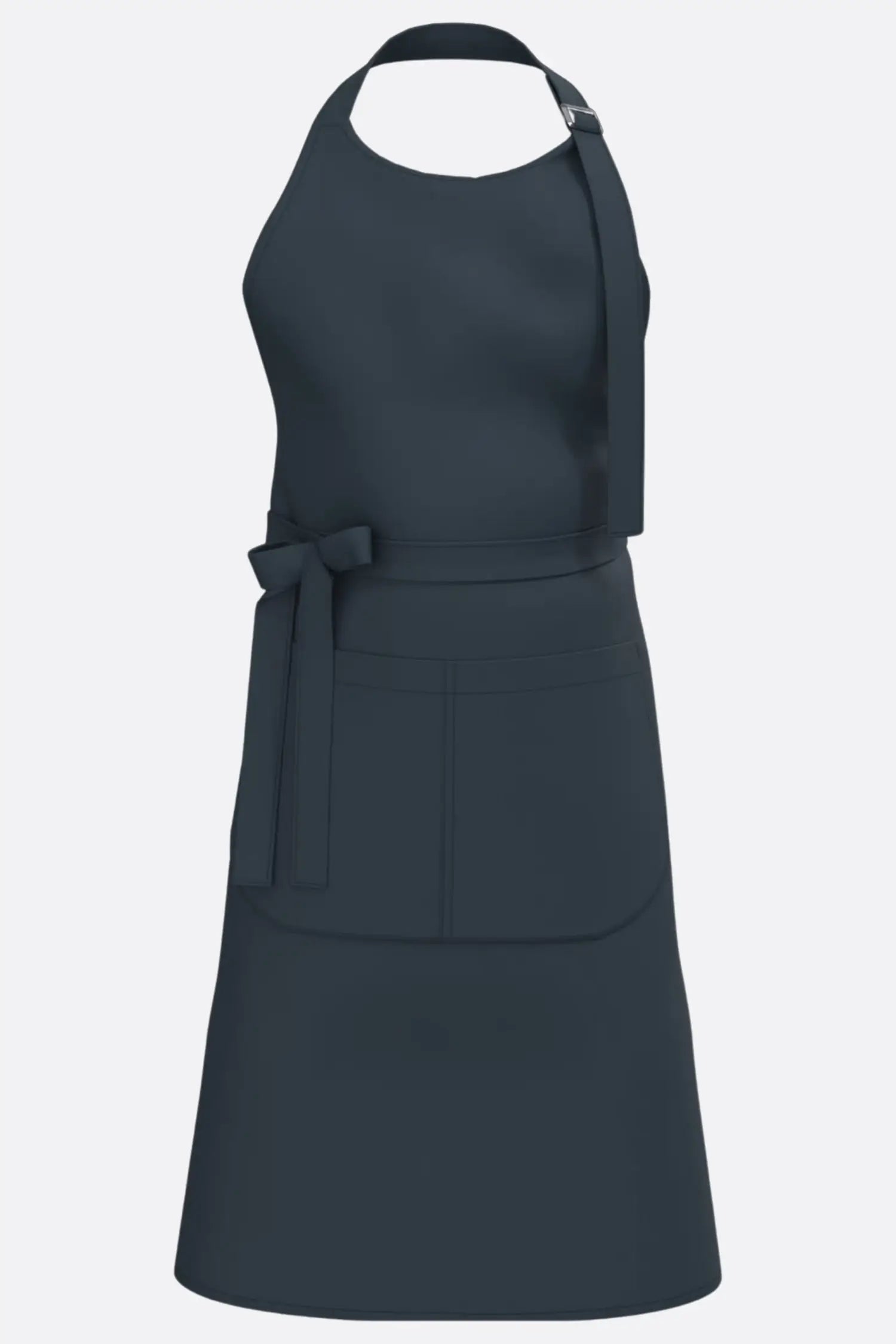 Tablier de cuisine personnalisé ’Le choix du chef’ - 100% coton biologique - Bleu marine