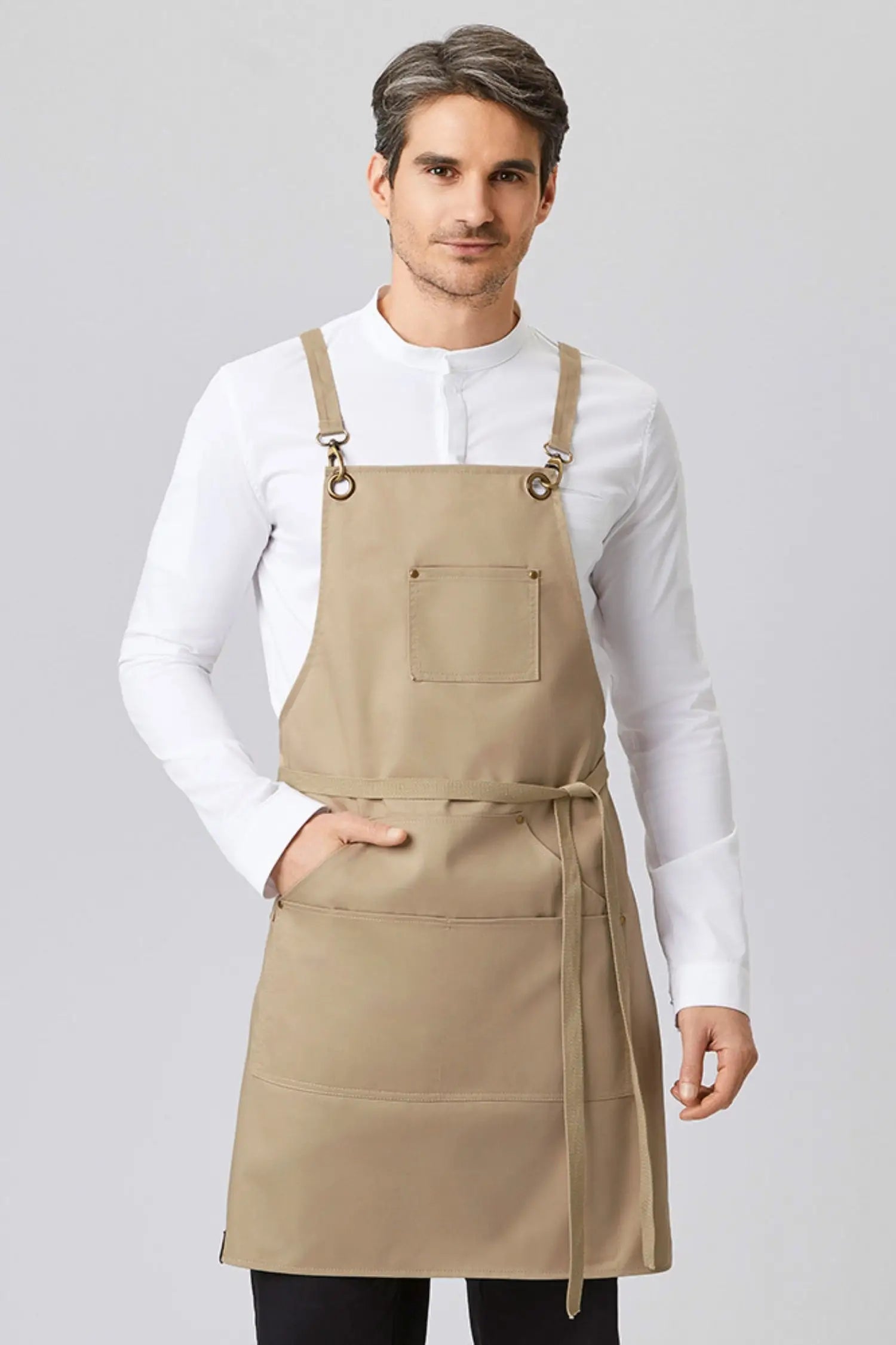 Tablier premium à Bavette - Sable